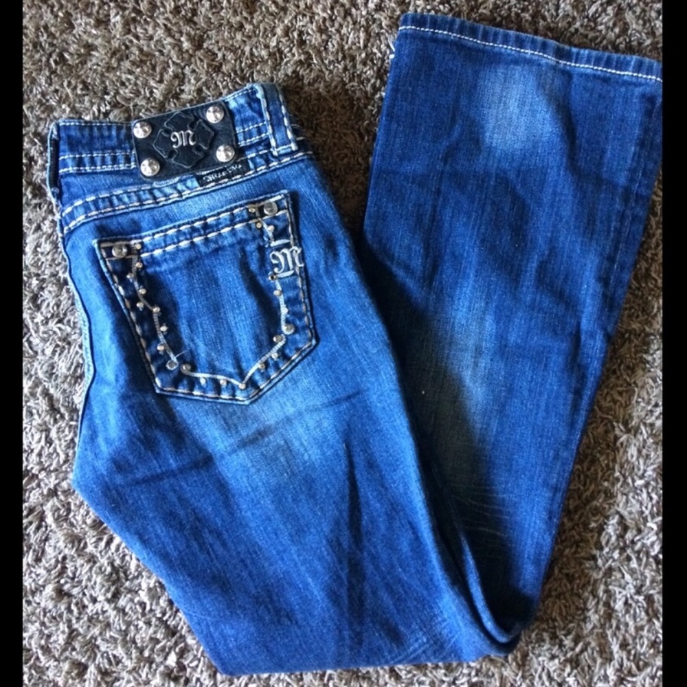Miss Me Bootcut Jeans Size 29 (31" Inseam)